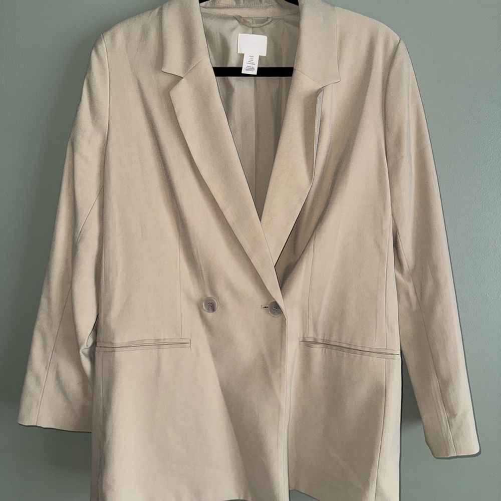 H&M Beige Blazer